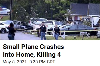 4 Dead After Plane Crashes Into Mississippi Home