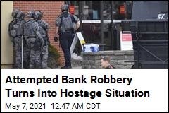Bank Robbery Turns Into Hostage Situation