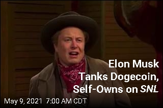 Elon Musk Tanks Dogecoin, Self-Owns on SNL