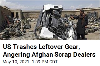 Next Phase of Afghan Withdrawal: All That Scrap