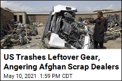 Next Phase of Afghan Withdrawal: All That Scrap