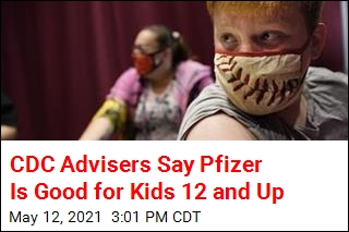 CDC Advisers Say Pfizer Is Good for Kids 12 and Up