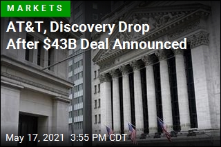 AT&amp;T, Discovery Drop After $43B Deal Announced