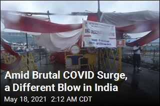 Amid Devastating COVID Surge, Fresh Tragedy for India