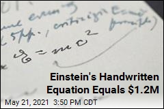 Rare Formula in Einstein&#39;s Hand Sells for $1.2M
