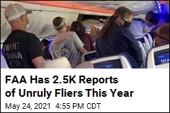 Mask Violations Make Up Most Unruly Flier Reports This Year
