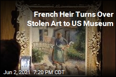 French Heir Turns Over Stolen Art to US Museum