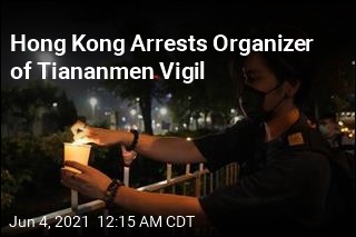 Hong Kong Arrests Organizer of Tiananmen Vigil