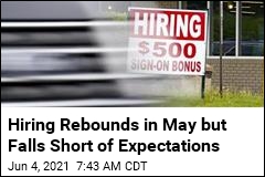 Hiring Doubles in May, but Misses Expectations