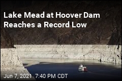 Hoover Dam Water Shortage Is Effect of Long Drought