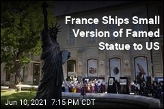 France Ships Small Version of Famed Statue to US