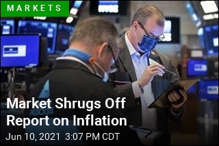 Market Shrugs Off Report on Inflation