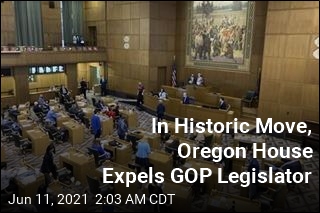 In Historic Move, Oregon House Expels GOP Legislator