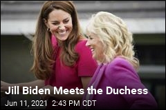 Jill Biden, Kate Middleton Meet and Tour School