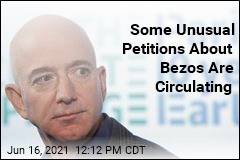 Petition: Don&#39;t Let Bezos Return From Space
