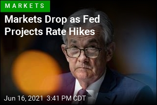 Markets Drop as Fed Projects Rate Hikes