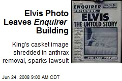 Elvis Photo Leaves Enquirer Building
