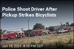 Pickup Truck Strikes Riders in Bicycle Race
