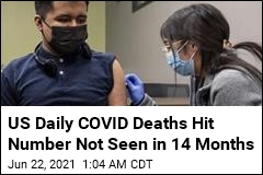 US Daily COVID Deaths Hit Number Not Seen Since Beginning of Pandemic