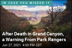Grand Canyon Backpacker Dies in Extreme Heat