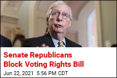 Senate Republicans Block Voting Rights Bill
