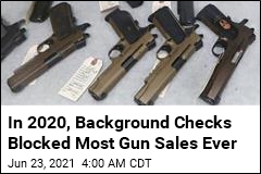 In 2020, Background Checks Blocked Record Number of Gun Sales