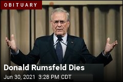 Donald Rumsfeld Dead at 88