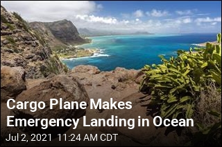 Cargo Plane Leaves Hawaii, Only to Land in Ocean
