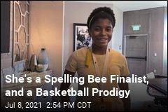 One Spelling Bee Finalist Is a Basketball Prodigy