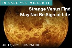 Strange Venus Find May Not Be Sign of Life