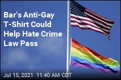 Bar&#39;s Anti-Gay T-Shirt Could Help Hate Crime Law Pass