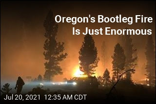 Oregon&#39;s Bootleg Fire Is Just Massive