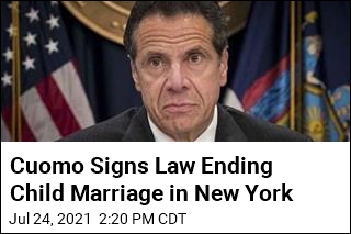 Cuomo Signs Law Ending Child Marriage in New York