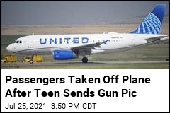 Passengers Taken Off Plane After Teens Sends Gun Pic