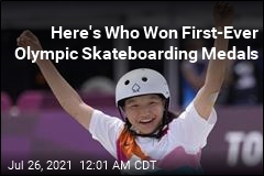 Here&#39;s Who Won First-Ever Olympics Skateboarding Competitions