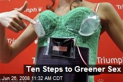 Ten Steps to Greener Sex