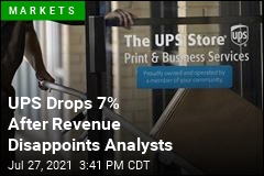 UPS Drops 7% as Stocks Falls Back From Record Highs