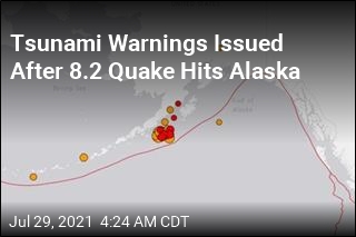 Tsunami Warnings Issued After 8.2 Quake Hits Alaska
