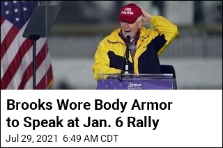 Mo Brooks Wore Body Armor to Trump&#39;s Jan. 6 Rally