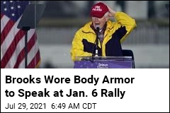 Mo Brooks Wore Body Armor to Trump&#39;s Jan. 6 Rally