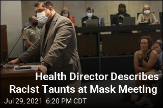 Crowd Taunts, Shoves Health Director Backing Masks