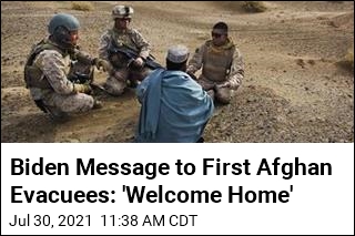 First Evacuated Afghans Arrive in US