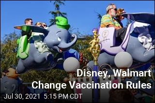 Walmart, Disney Add Vaccination Rules