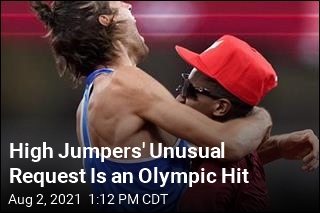 High Jumpers&#39; Unusual Request Is an Olympic Hit