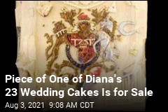 40-Year-Old Piece of Diana&#39;s Wedding Cake Up for Grabs