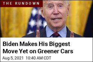 Biden Sets Ambitious Goal for Electric Cars