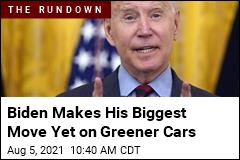Biden Sets Ambitious Goal for Electric Cars