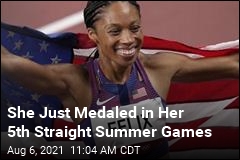 Medal No. 10 Is Major Milestone for US Olympian