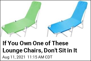 If You Own One of These Lounge Chairs, Don&#39;t Sit in It