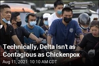 Technically, Delta Isn&#39;t as Contagious as Chickenpox